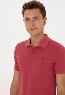 Erkek Vişne Basic Tişört - 50298042059