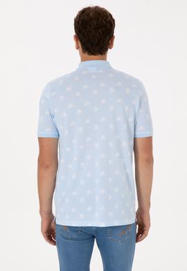 Erkek Açık Mavi Tişört - 50299661027