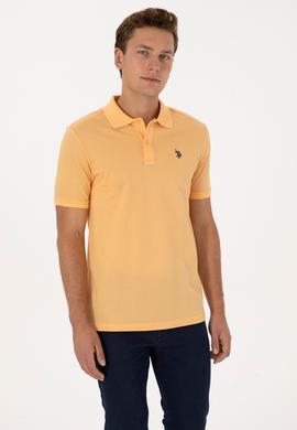 Erkek Turuncu Basic Tişört - 50298016067