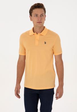 Erkek Turuncu Basic Tişört - 50298016067