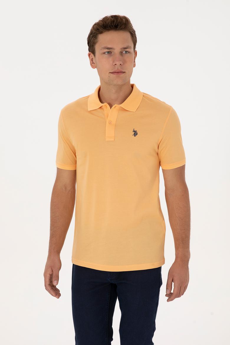 Erkek Turuncu Basic Tişört