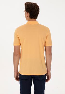 Erkek Turuncu Basic Tişört - 50298016067