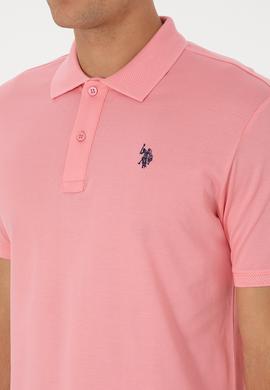 Erkek Pembe Basic Tişört - 50298016054