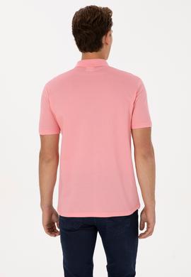 Erkek Pembe Basic Tişört - 50298016054