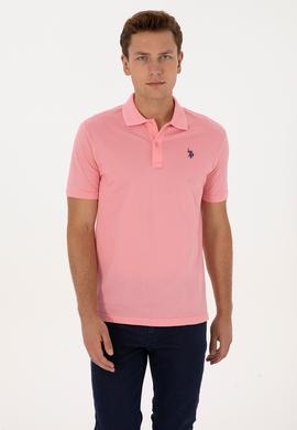 Erkek Pembe Basic Tişört - 50298016054