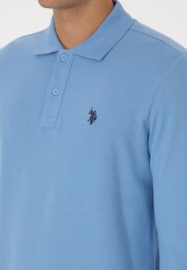 Erkek Açık Mavi Basic Sweatshirt - 50307688043