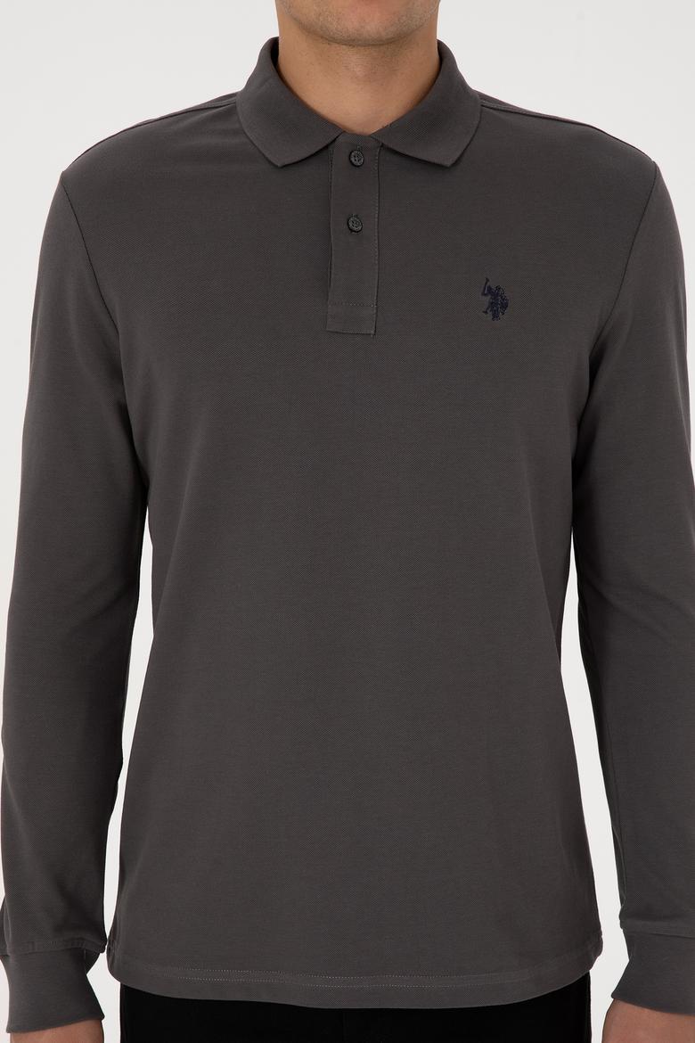 Erkek Gri Basic Sweatshirt - 50307688280