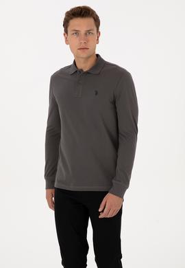 Erkek Gri Basic Sweatshirt - 50307688280
