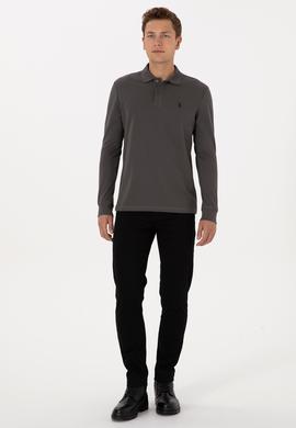 Erkek Gri Basic Sweatshirt - 50307688280
