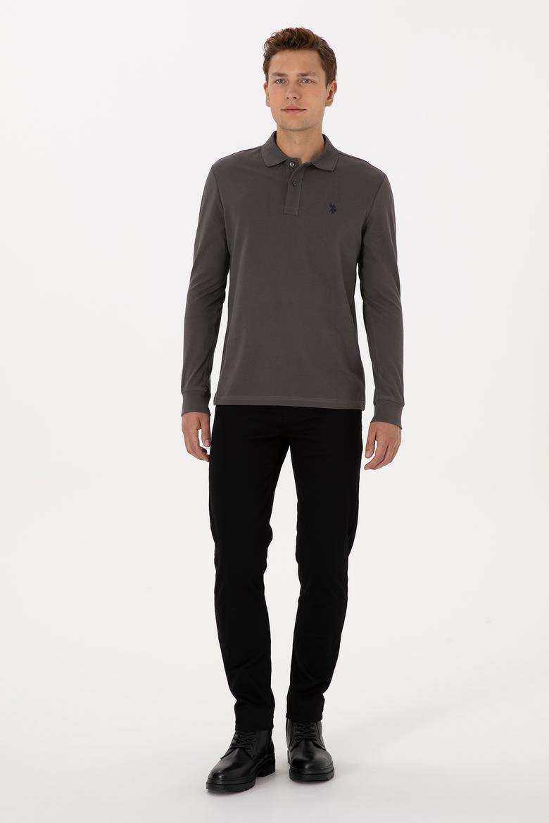 Erkek Gri Basic Sweatshirt - 50307688280