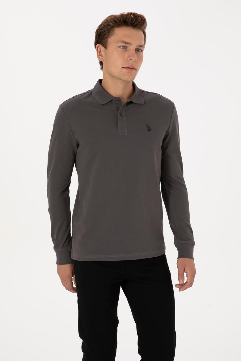 Erkek Gri Basic Sweatshirt - 50307688280