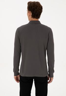 Erkek Gri Basic Sweatshirt - 50307688280