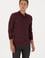 Erkek Bordo Basic Sweatshirt