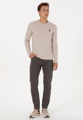 Erkek Taş Basic Sweatshirt - 50307762035