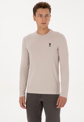 Erkek Taş Basic Sweatshirt - 50307762035