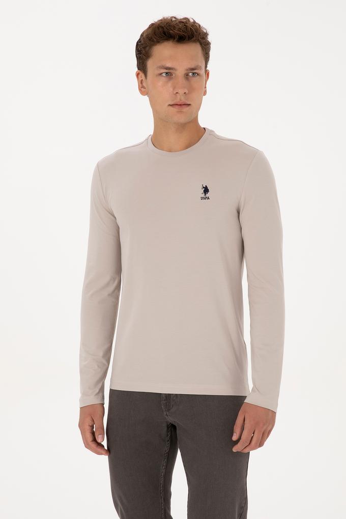 Erkek Taş Basic Sweatshirt