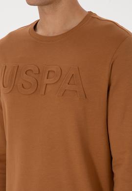 Erkek Camel Basic Sweatshirt - 50307793137