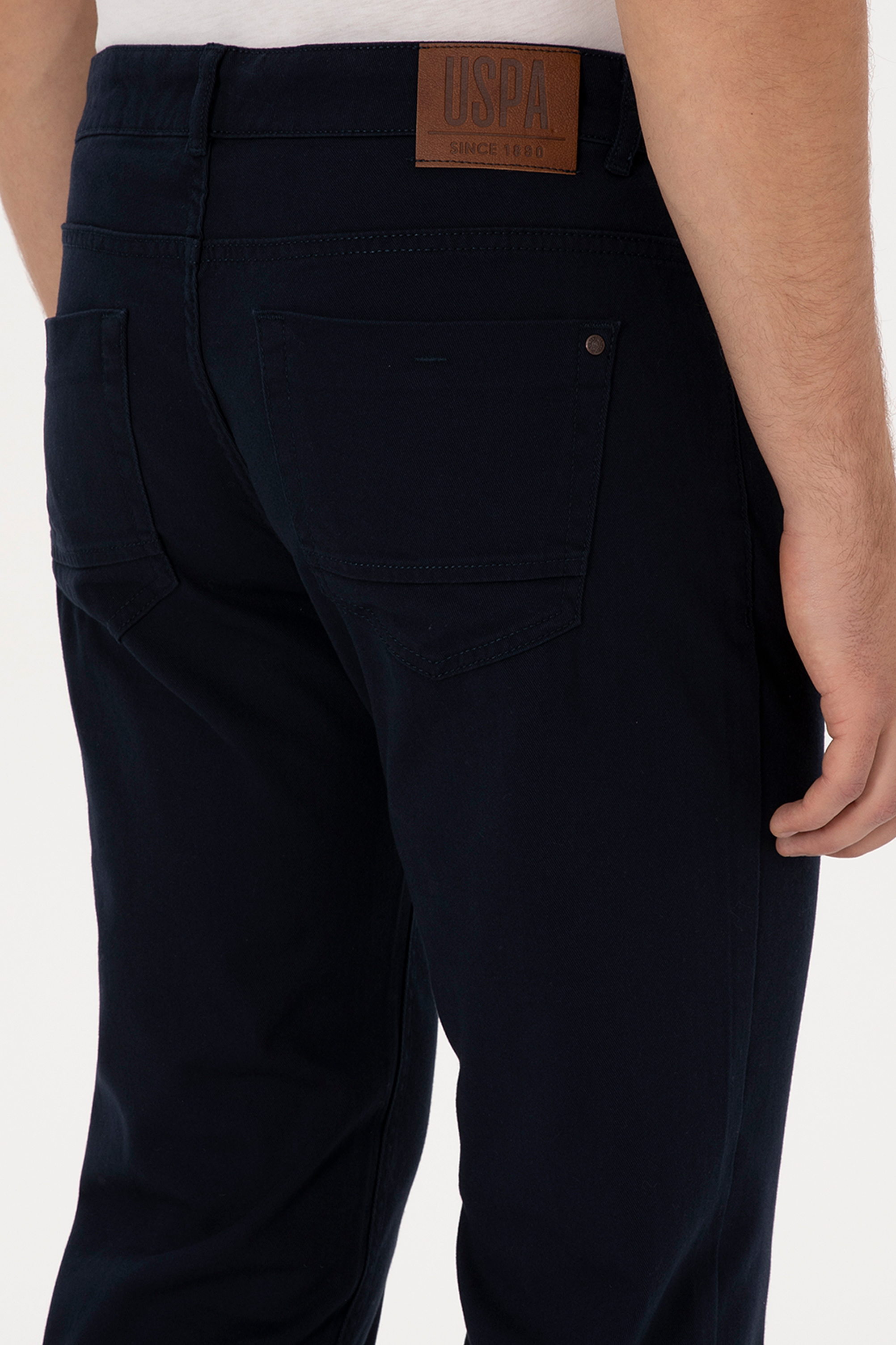 Erkek Lacivert Kanvas Pantolon - 50311109221