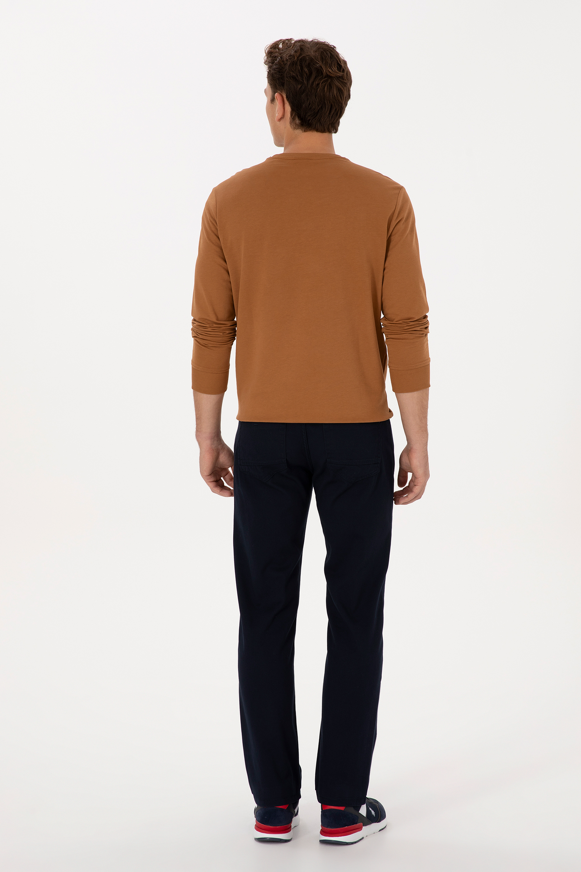 Erkek Lacivert Kanvas Pantolon - 50311109221