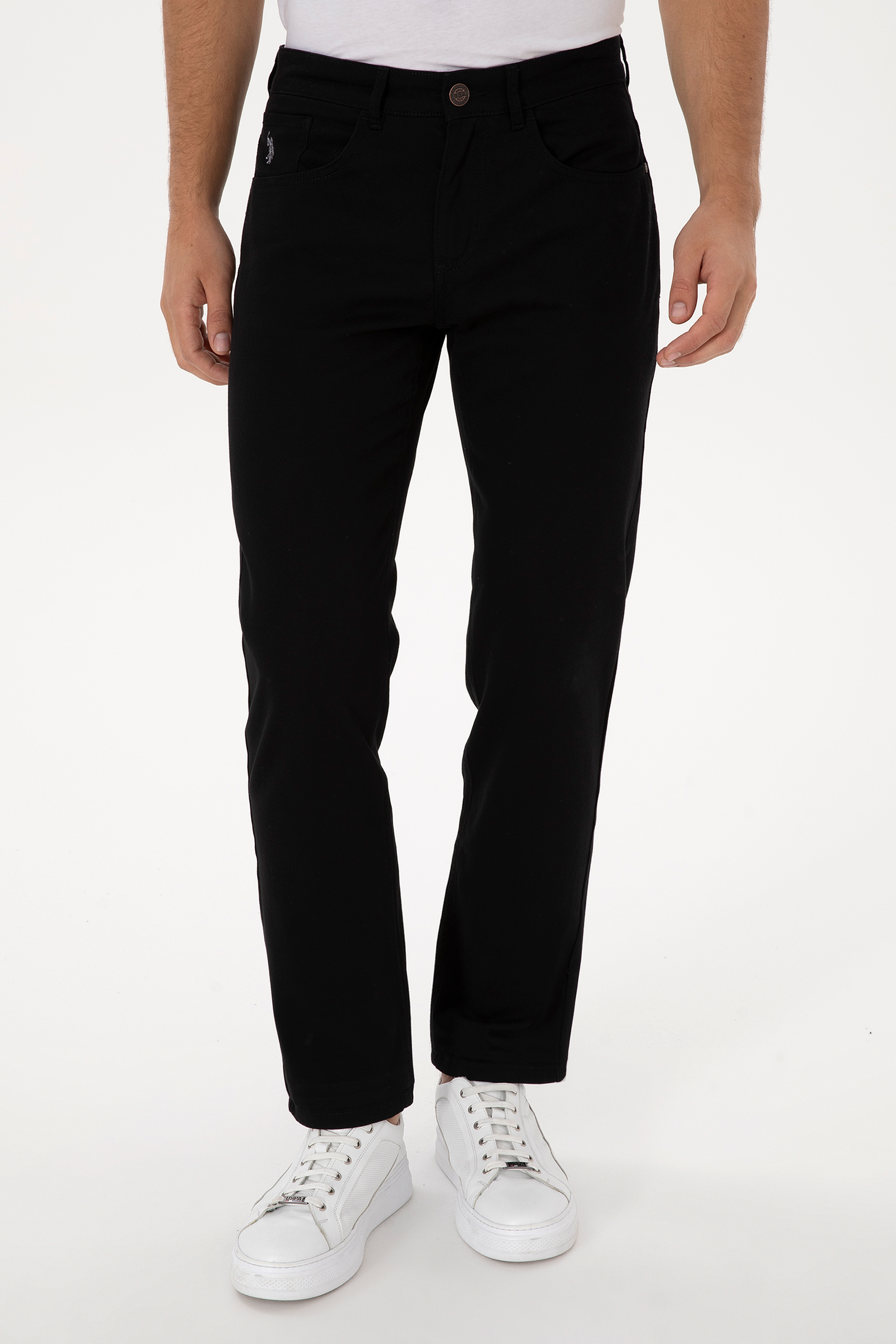 Erkek Siyah Kanvas Pantolon - 50311109256