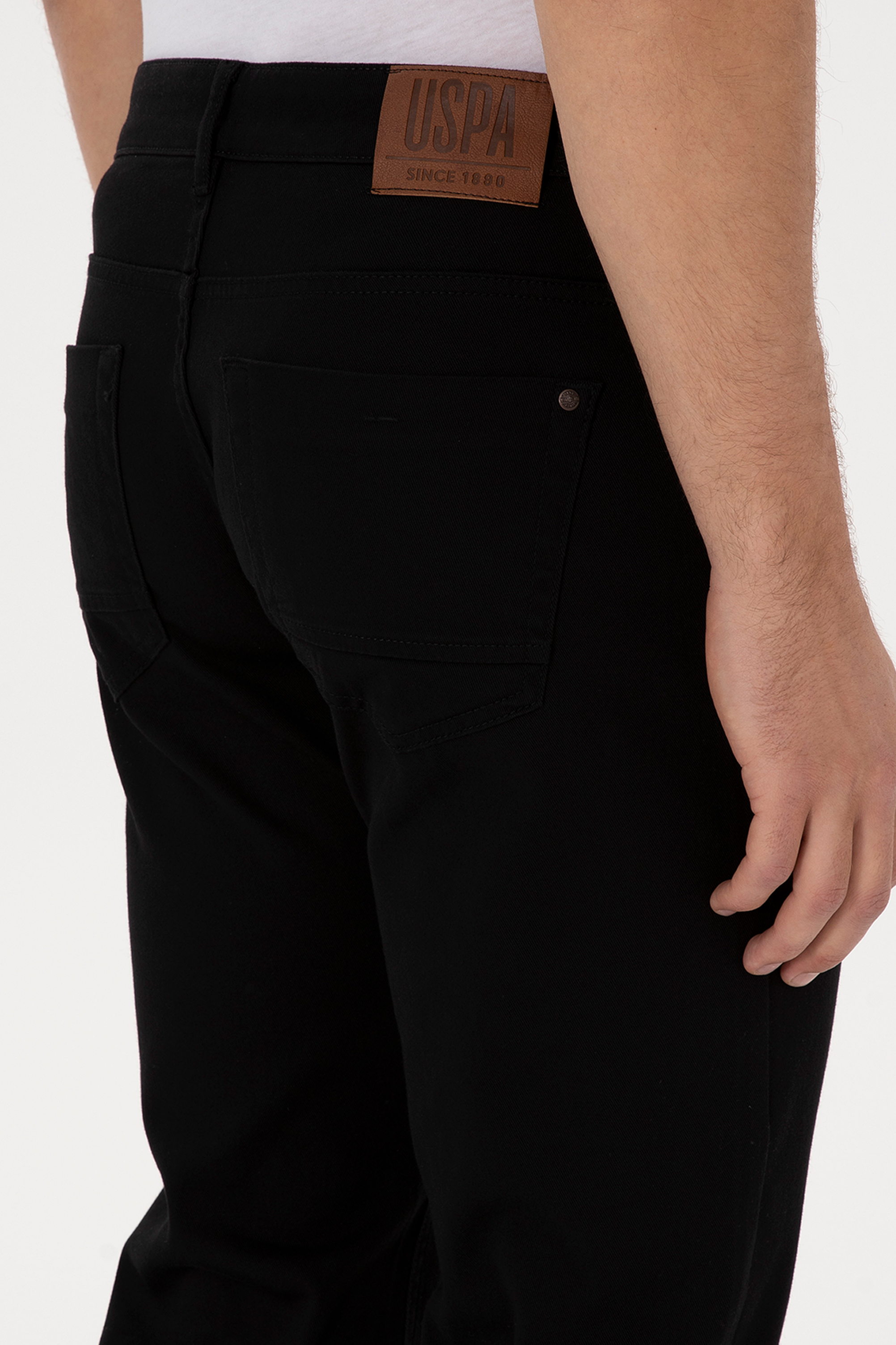 Erkek Siyah Kanvas Pantolon - 50311109256