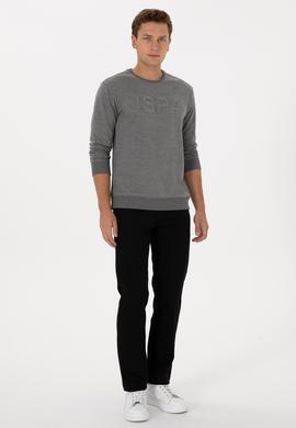 Erkek Siyah Kanvas Pantolon - 50311109256