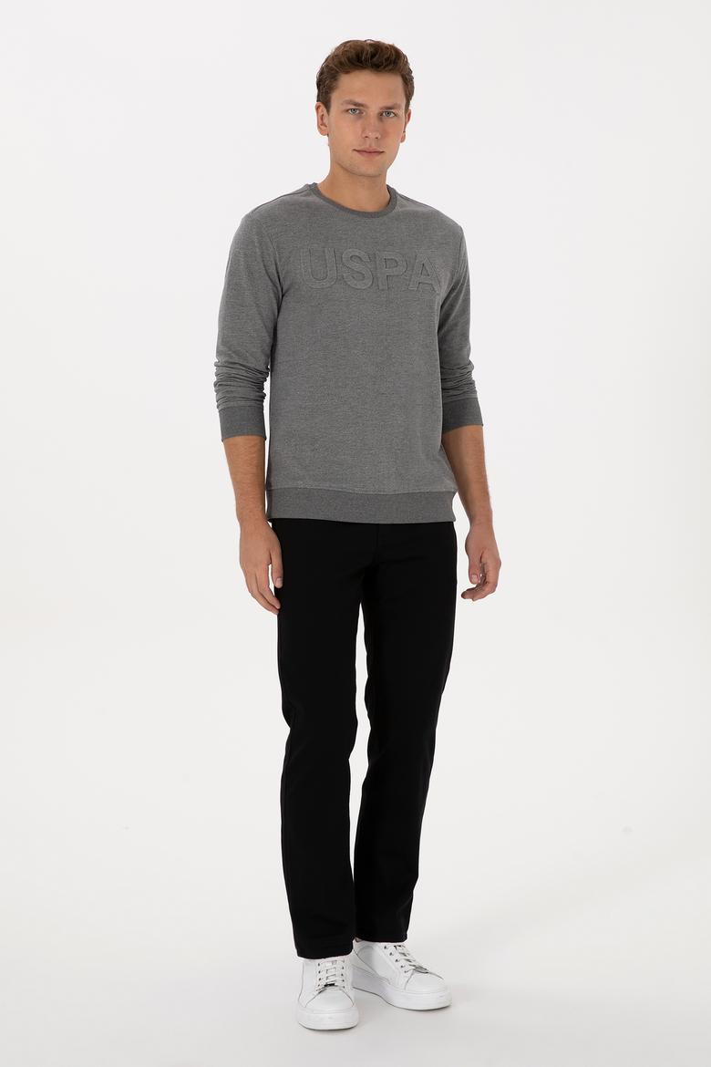 Erkek Siyah Kanvas Pantolon