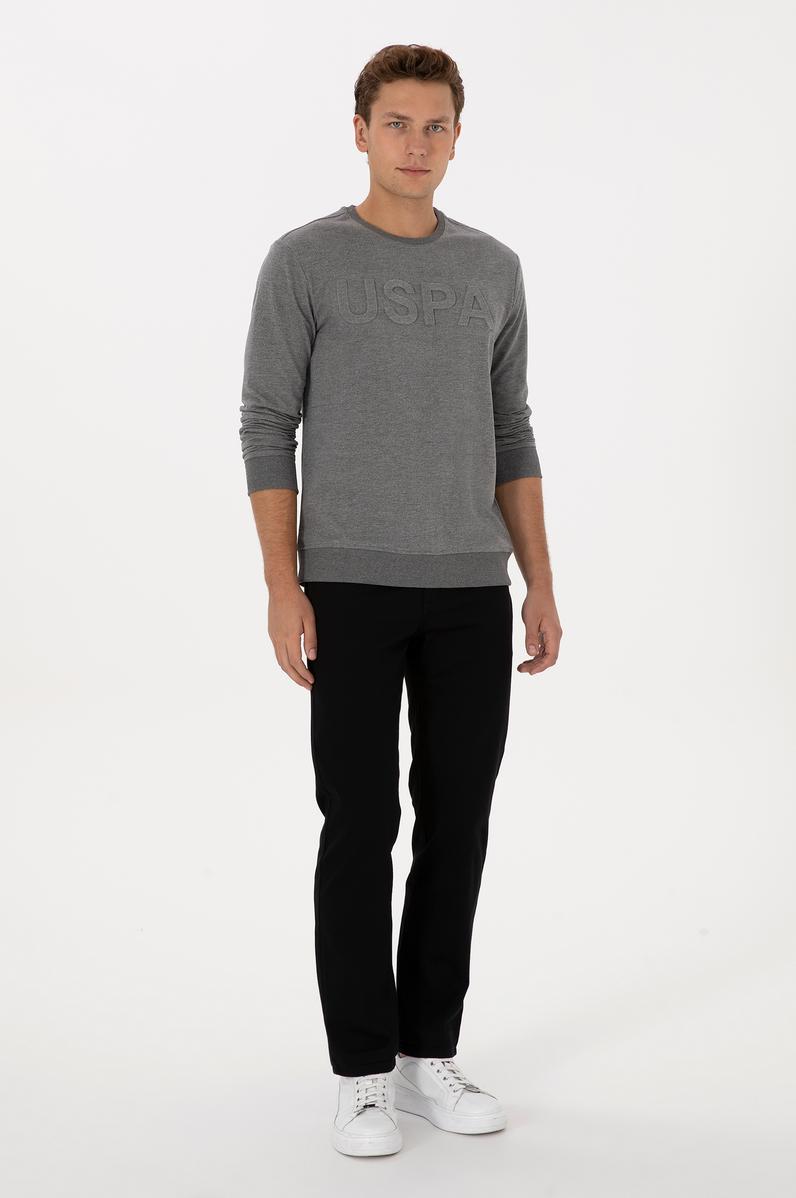 Erkek Siyah Kanvas Pantolon