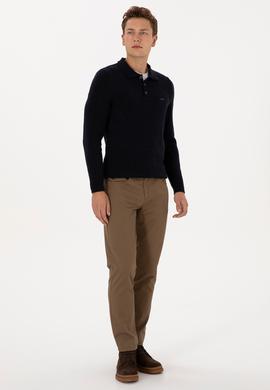 Erkek Haki Kanvas Pantolon - 50311135115