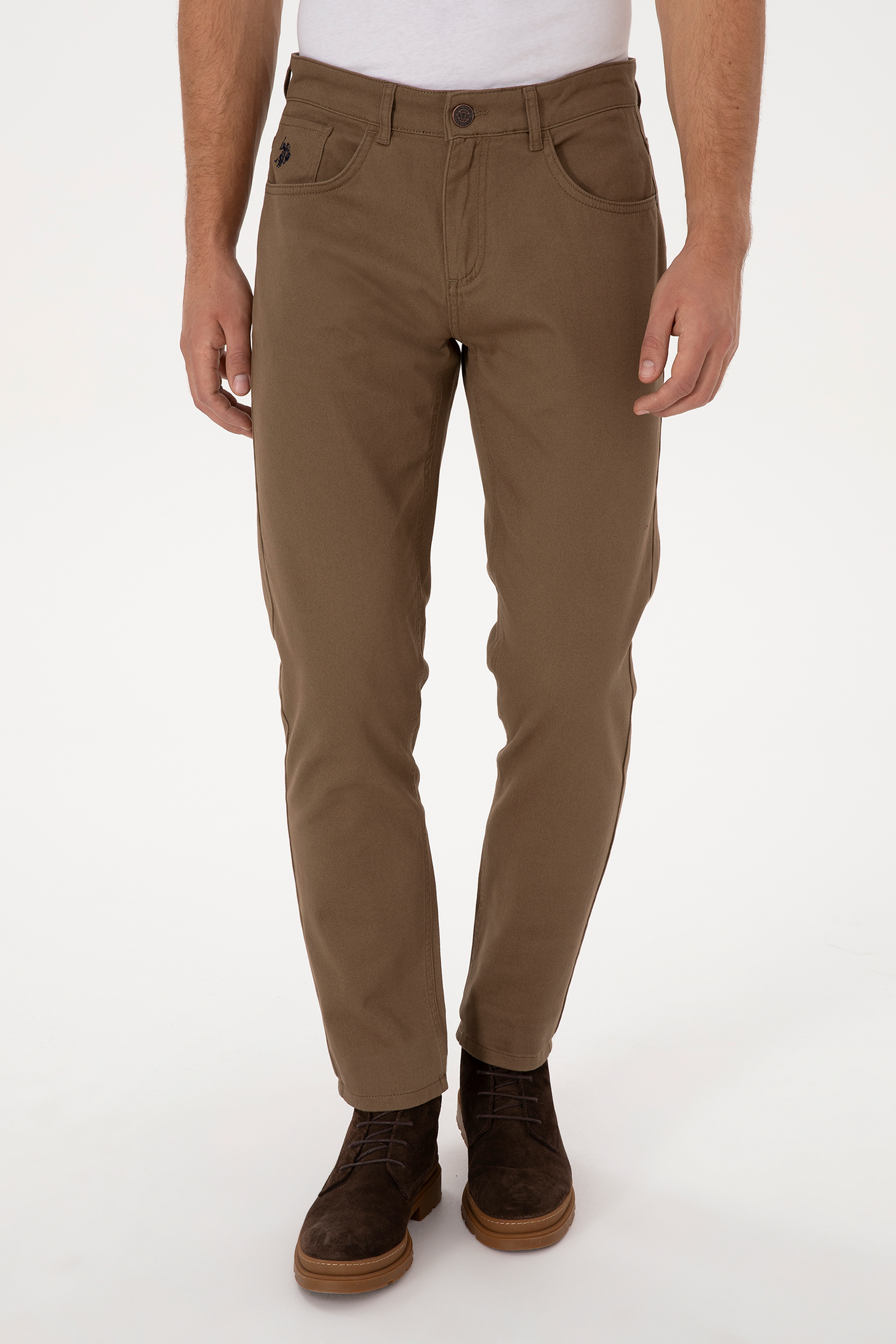 Erkek Haki Kanvas Pantolon - 50311135115