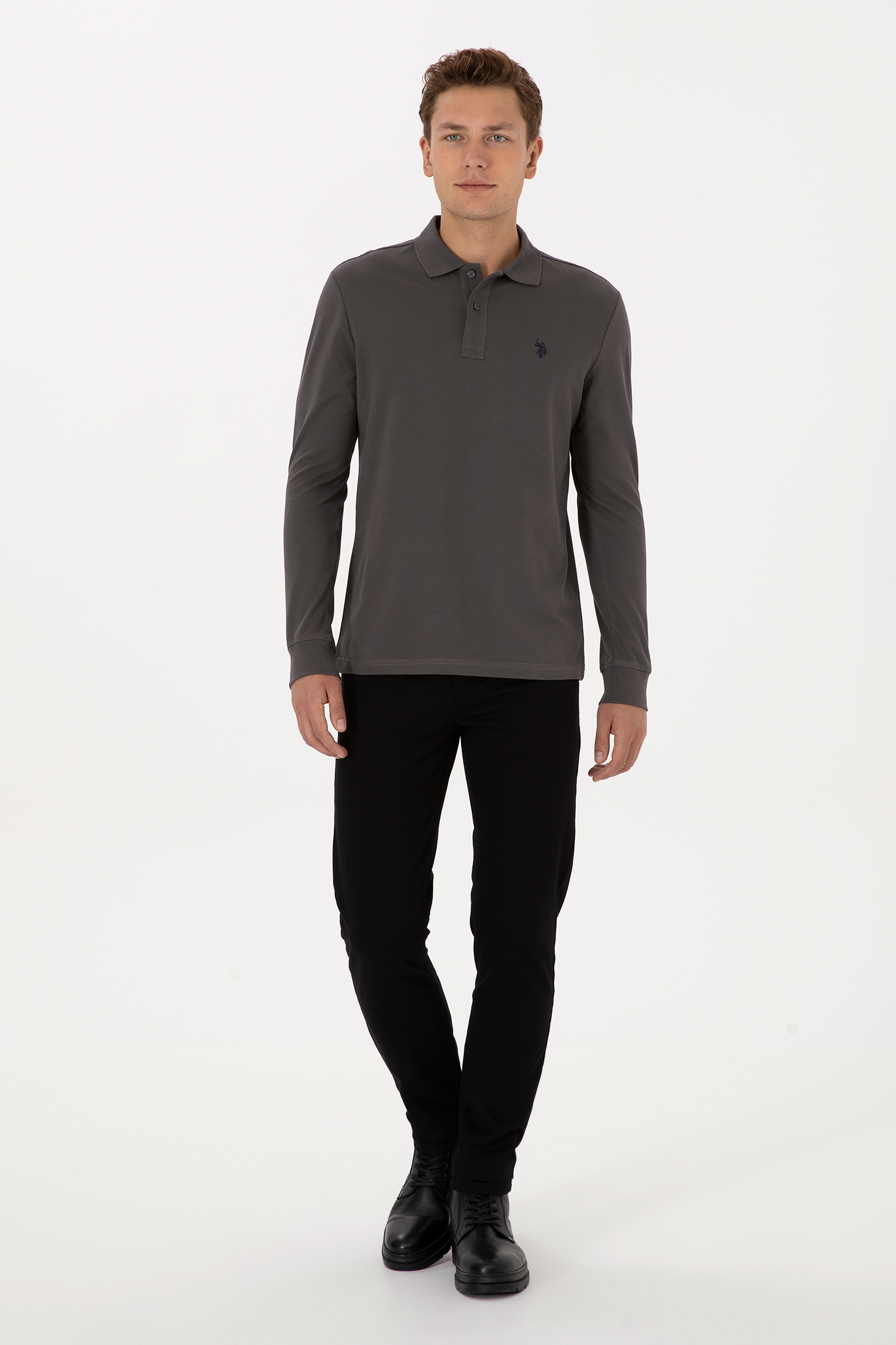 Erkek Siyah Kanvas Pantolon - 50311135299