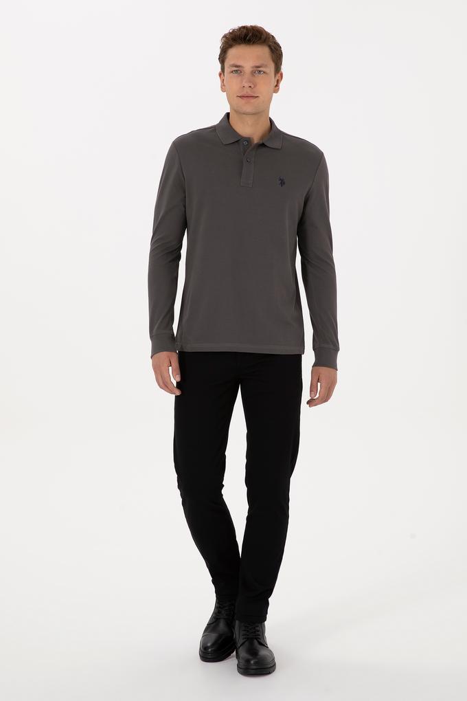 Erkek Siyah Kanvas Pantolon