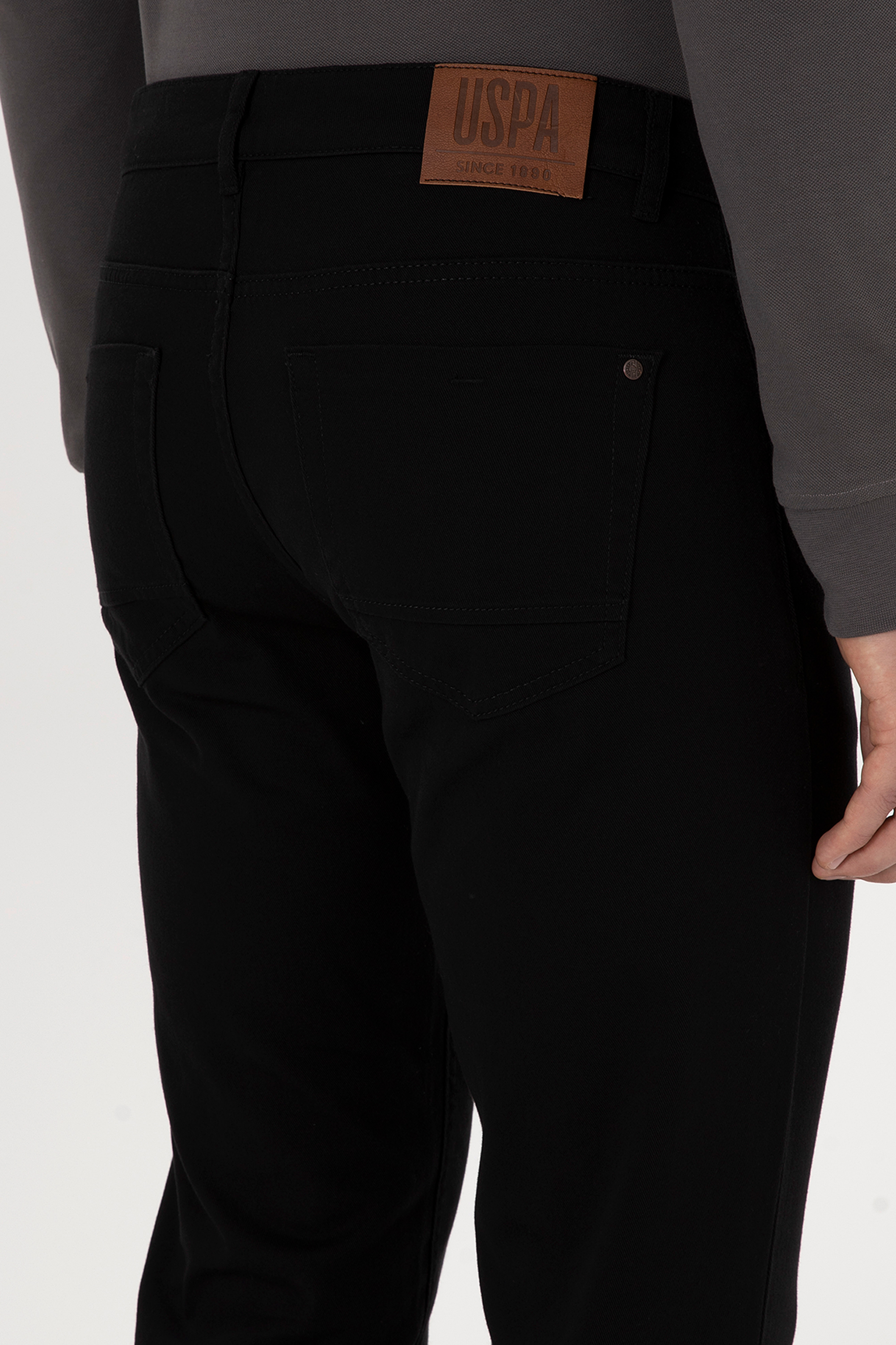 Erkek Siyah Kanvas Pantolon - 50311135299