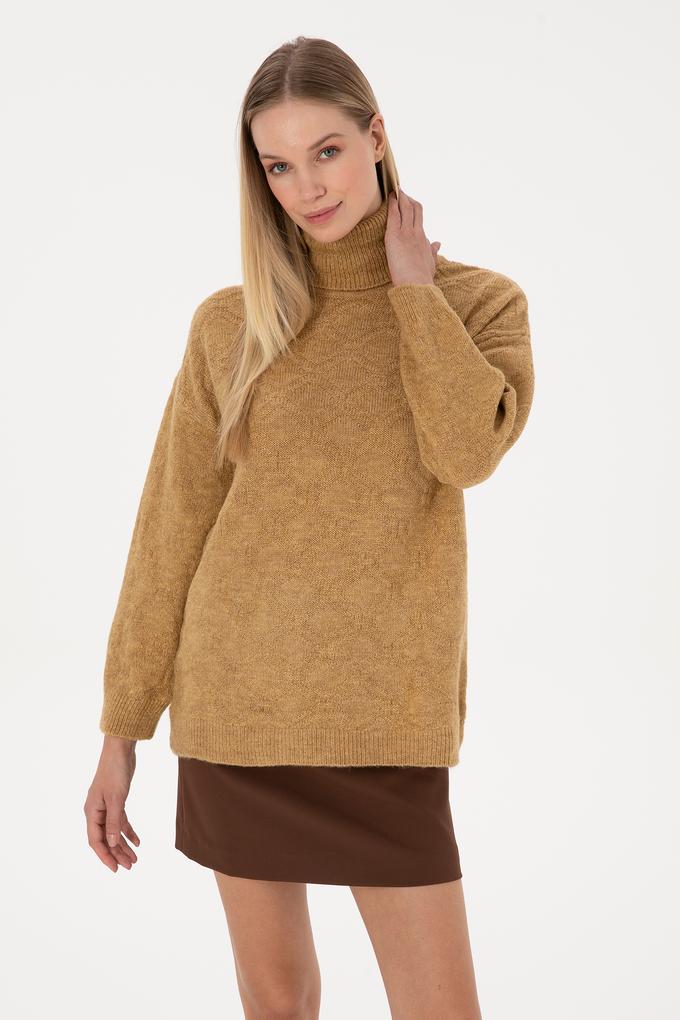 Kadın Hardal Boğazlı Kazak