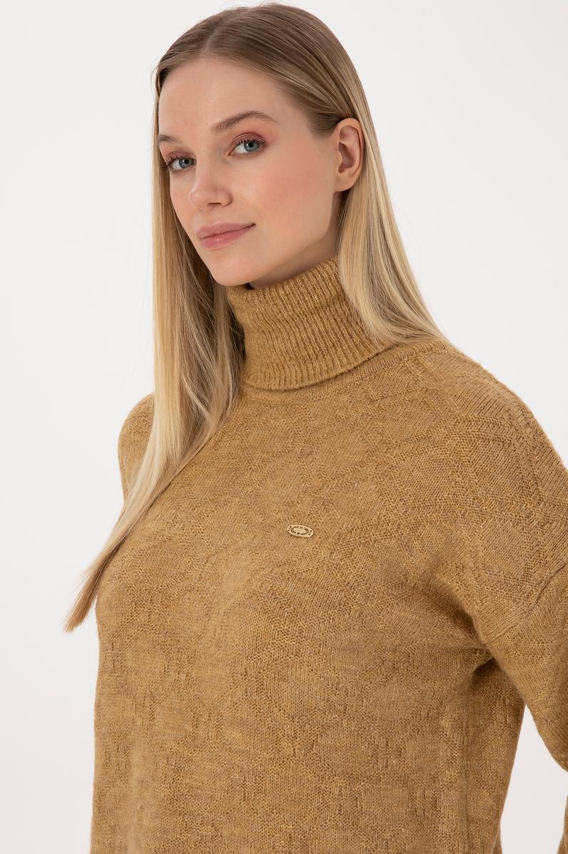 Kadın Hardal Boğazlı Kazak