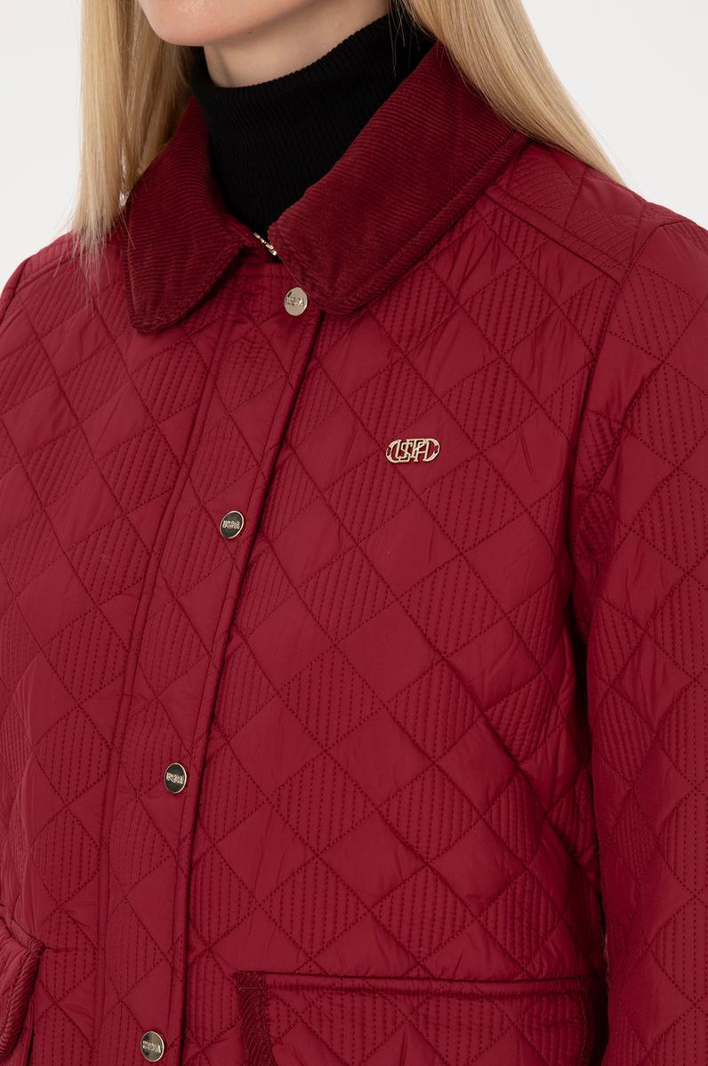 Kadın Koyu Frambuaz Mont