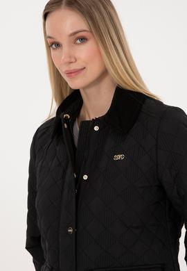 Kadın Siyah Mont - 50307939003