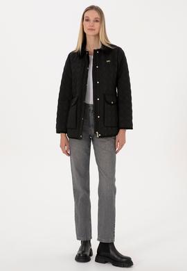 Kadın Siyah Mont - 50307939003