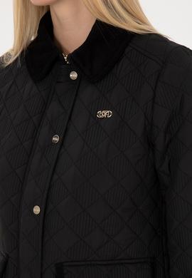 Kadın Siyah Mont - 50307939003