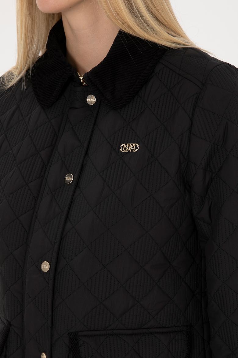 Kadın Siyah Mont - 50307939003