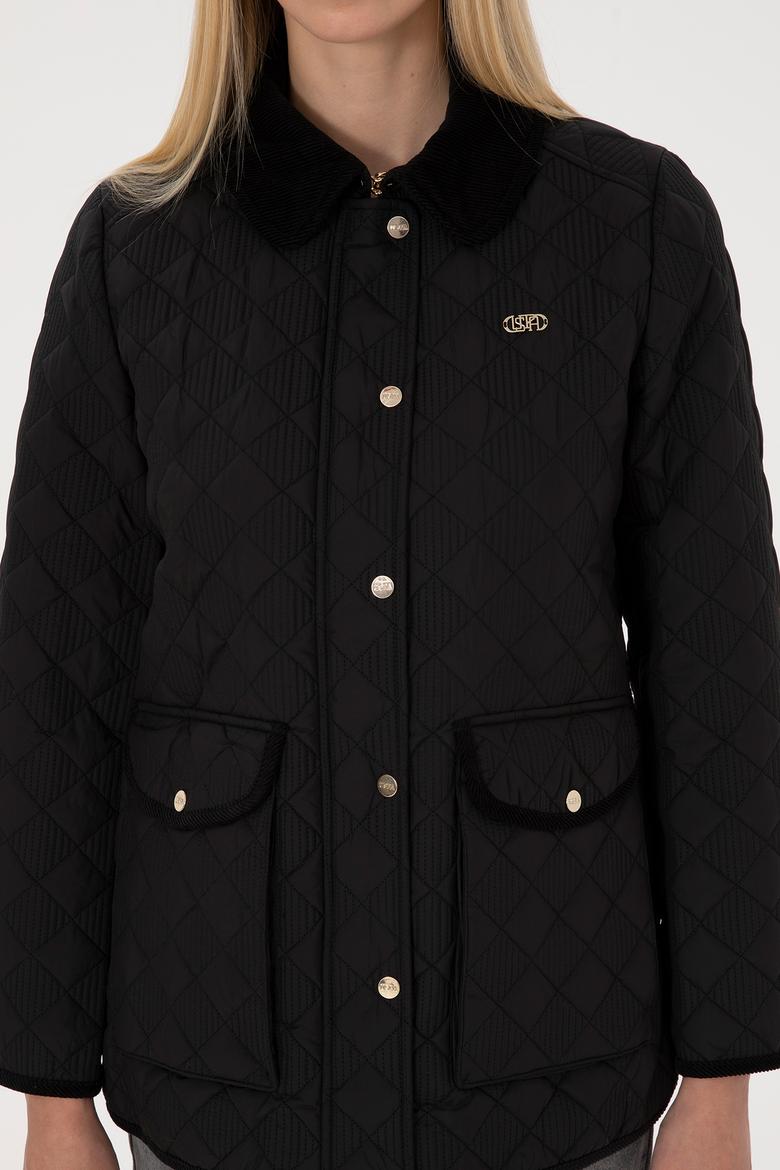 Kadın Siyah Mont - 50307939003