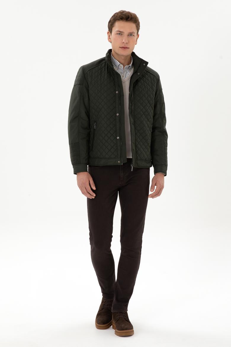 Erkek Koyu Yeşil Mont - 50310210010