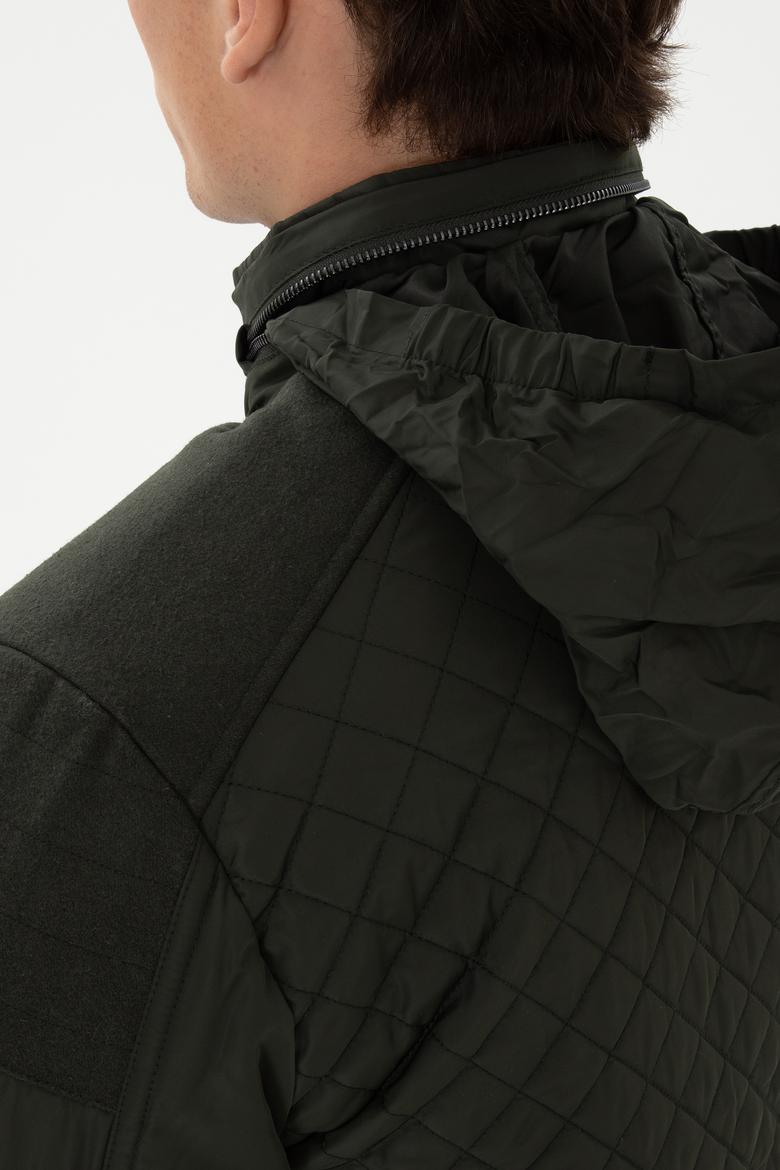 Erkek Koyu Yeşil Mont - 50310210010