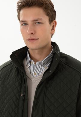 Erkek Koyu Yeşil Mont - 50310210010