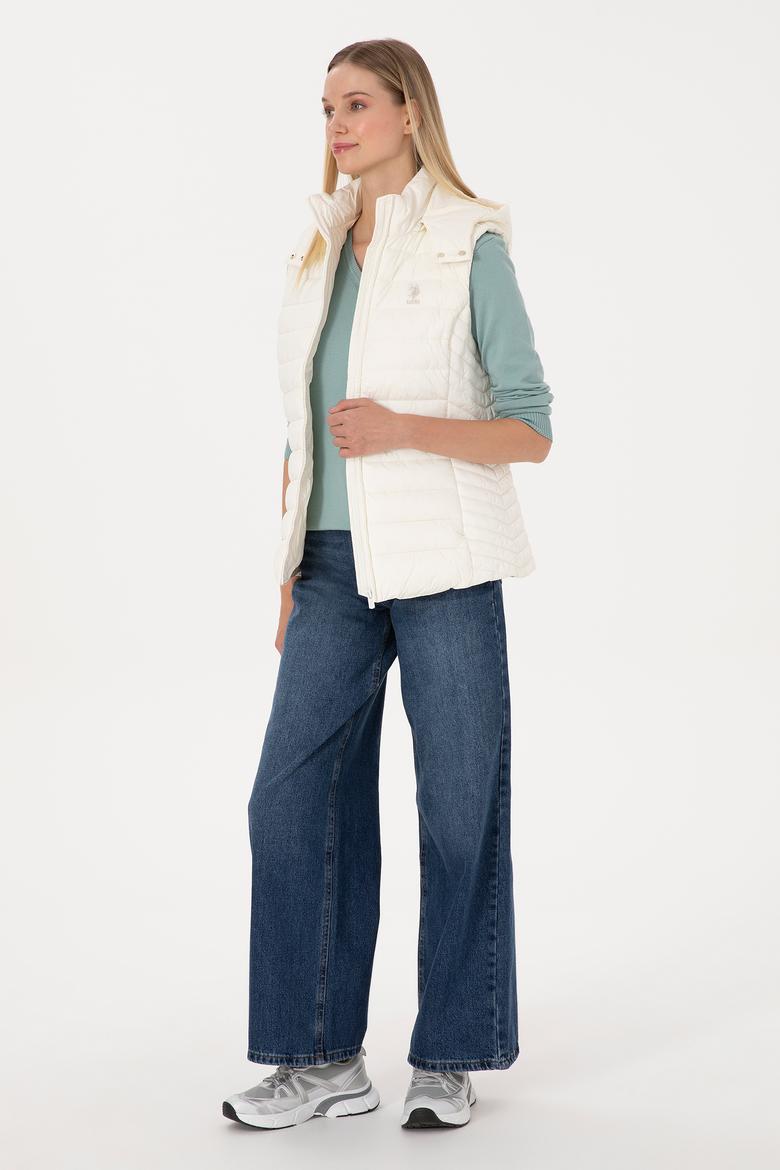 Kadın Krem Yelek - 50307992056