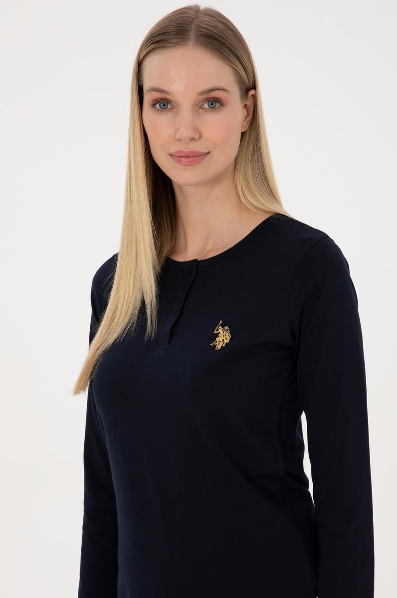 Kadın Lacivert Pijama Takımı