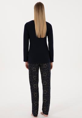 Kadın Lacivert Pijama Takımı - 50318931003