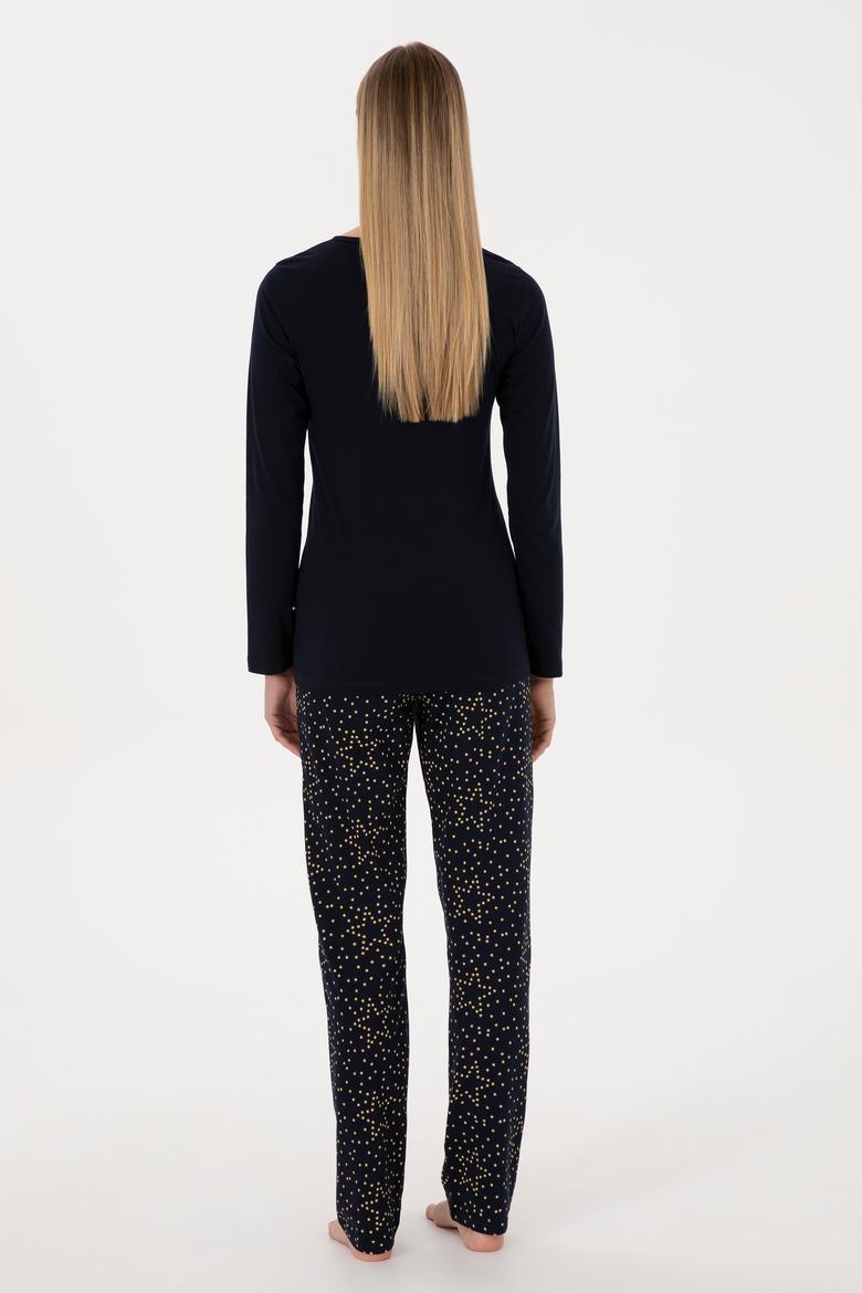 Kadın Lacivert Pijama Takımı - 50318931003