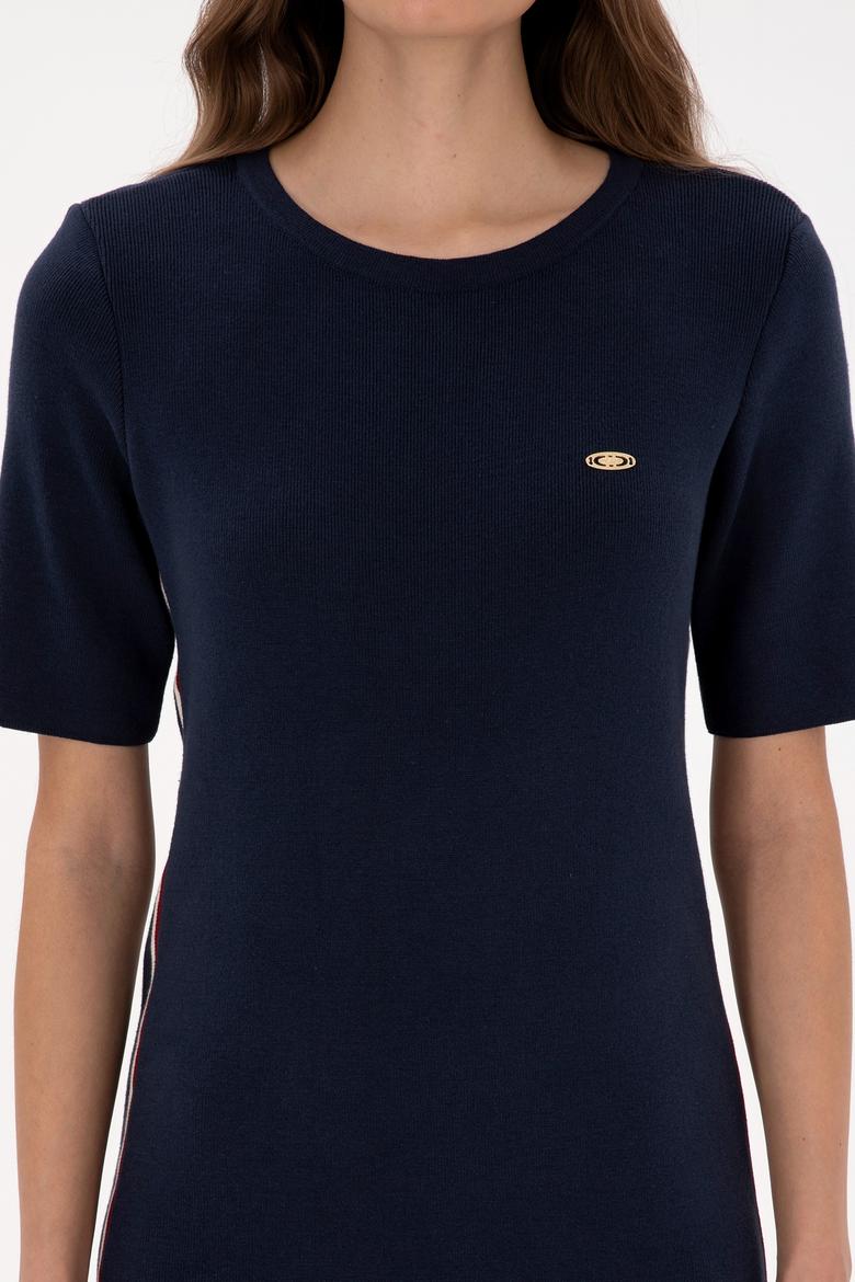 Kadın Lacivert Triko Elbise - 50309598014