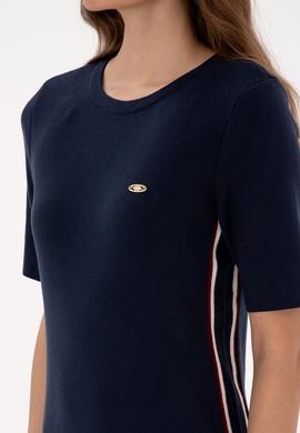 Kadın Lacivert Triko Elbise - 50309598014